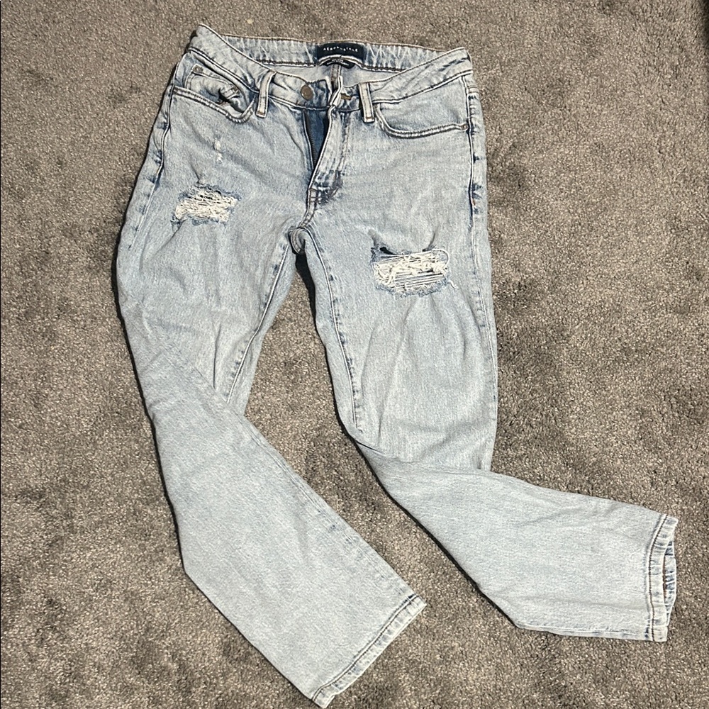 Aeropostale Light Blue Straight Leg Jeans